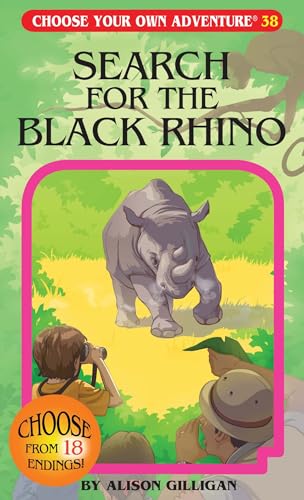 Beispielbild fr Search for the Black Rhino (Choose Your Own Adventure #38) zum Verkauf von BooksRun