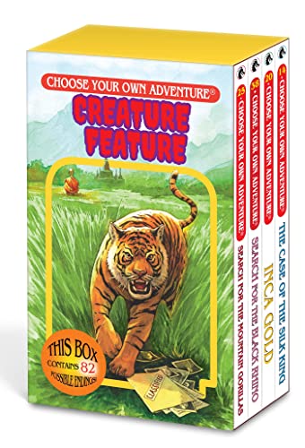 Beispielbild fr Choose Your Own Adventure 4-Bk Boxed Set Creature Feature zum Verkauf von Blackwell's