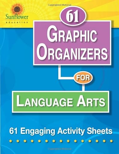 9781937166243: 61 Graphic Organizers for Language Arts: 61 Engaging Activity Sheets