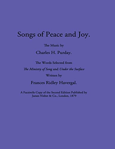Beispielbild fr Songs of Peace and Joy zum Verkauf von Lucky's Textbooks