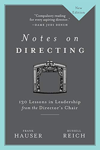 Imagen de archivo de Notes on Directing: 130 Lessons in Leadership from the Director's Chair a la venta por ZBK Books