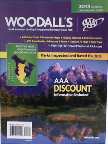 Stock image for Woodall's North American Campground Directory 2013 for sale by ThriftBooks-Dallas