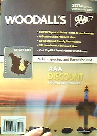 Imagen de archivo de Woodall's Great Lakes 2014 Official Campground Guide a la venta por A Squared Books (Don Dewhirst)
