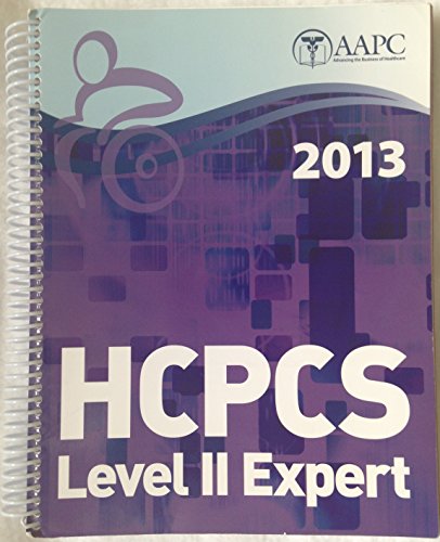 Stock image for 2013 HCPCS Medicare Level II Expert for sale by Better World Books Ltd