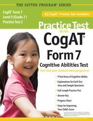 Beispielbild fr Practice Test for the CogAT?Form 7 Level 9 (Grade 2*) Practice Test 2 by Mercer Publishing (2011) Paperback zum Verkauf von SecondSale