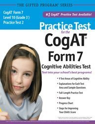 Beispielbild fr Practice Test for the CogAT?Form 7 Level 10 (Grade 3*) Practice Test 2 by Mercer Publishing (2011) Paperback zum Verkauf von HPB-Diamond