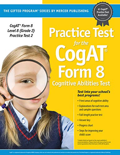 Beispielbild fr Practice Test 2 for the CogAT Form 8 exam Level 8 Grade 2 Primary zum Verkauf von SecondSale