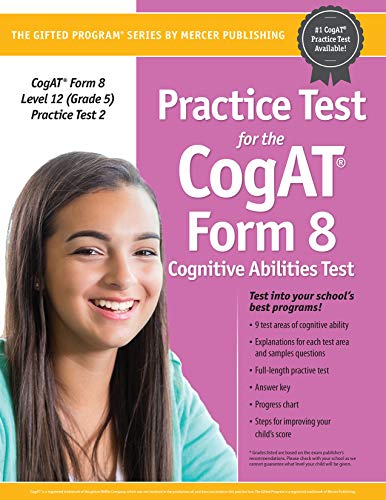 9781937383626: Practice Test 2 for the CogAT Form 8 exam Level 12 Grade 5