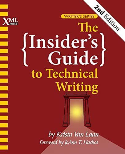 Imagen de archivo de The Insider's Guide to Technical Writing a la venta por BooksRun