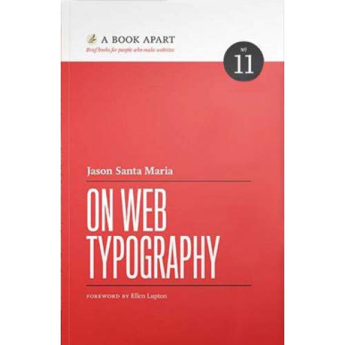 Stock image for On Web Typography for sale by Goodwill Books