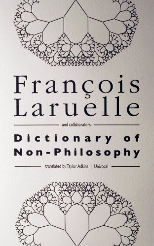 Stock image for Dictionary of Non-Philosophy for sale by THE SAINT BOOKSTORE
