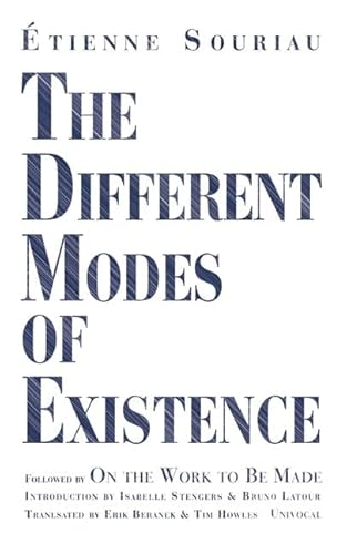 Beispielbild fr The Different Modes of Existence zum Verkauf von THE SAINT BOOKSTORE