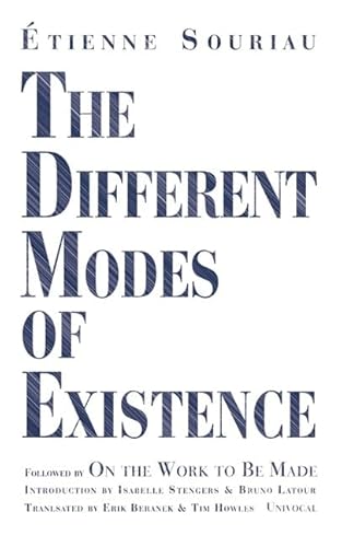 Stock image for The Different Modes of Existence for sale by Blackwell's