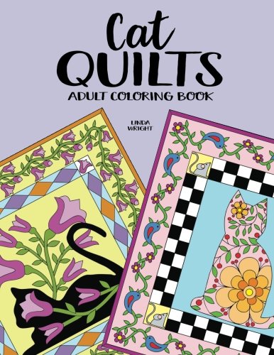 Stock image for Cat Quilts: Adult Coloring Book for sale by Revaluation Books