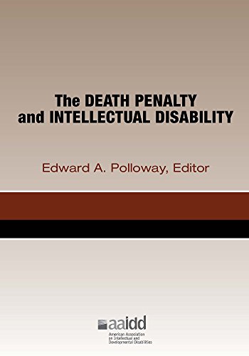 Imagen de archivo de The Death Penalty and Intellectual Disability a la venta por Sunshine State Books