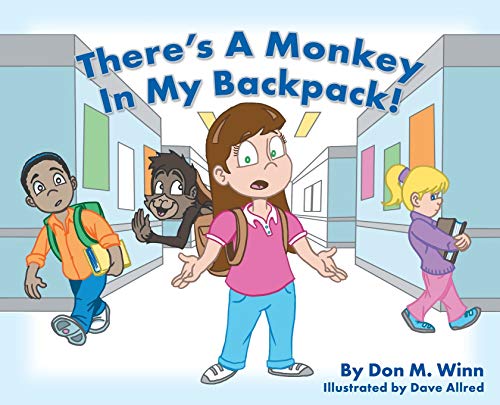 Beispielbild fr There's a Monkey in My BackPack! zum Verkauf von Books From California