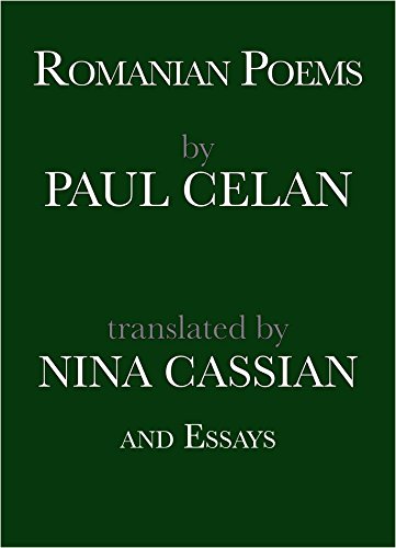 Stock image for Romanian Poems by Paul Celan and Essays for sale by Books Unplugged