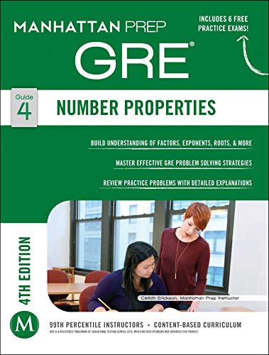 Imagen de archivo de GRE Number Properties (Manhattan Prep GRE Strategy Guides) a la venta por BooksRun