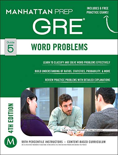 Imagen de archivo de GRE Word Problems (Manhattan Prep GRE Strategy Guides) a la venta por BooksRun