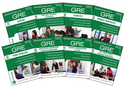 Manhattan Prep GRE Set of 8 Strategy Guides (Manhattan Prep GRE Strategy Guides) - Manhattan Prep
