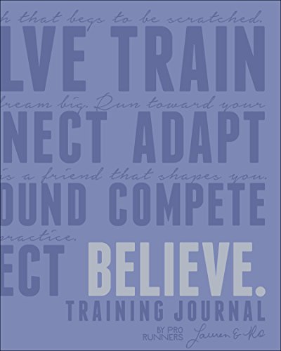 Imagen de archivo de Believe Training Journal (Lavender Edition) a la venta por HPB-Ruby
