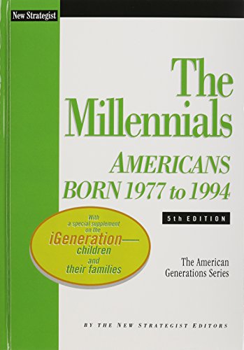 Beispielbild fr The Millennials : Americans Born 1977 To 1994 zum Verkauf von Better World Books