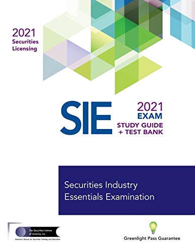 Imagen de archivo de SECURITIES INDUSTRY ESSENTIALS EXAM STUDY GUIDE 2021 + TEST BANK a la venta por HPB-Red