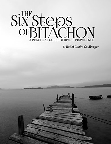 Stock image for The Six Steps of Bitachon for sale by SecondSale