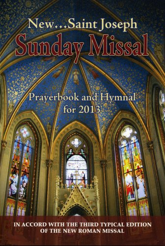 Beispielbild fr St. Joseph Sunday Missal & Hymnal: For 2013 zum Verkauf von Wonder Book