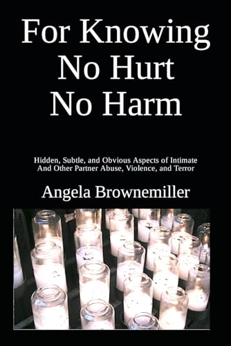 Stock image for For Knowing No Hurt No Harm: Hidden, Subtle, and Obvious Aspects of Intimate and Other Partner Abuse, Violence, and Terror for sale by Chiron Media