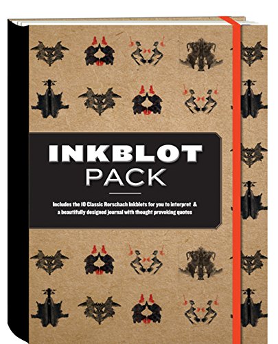 9781937994464: The Inkblot Pack: Includes the 10 Classic Inkblots for you to interpret & a beautifully designed journal with thought provoking quotes