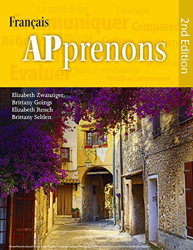 Imagen de archivo de APprenons, 2nd Edition Hardcover (French Edition) a la venta por BooksRun