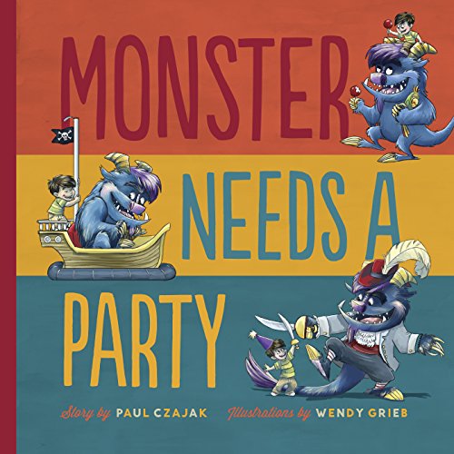 Beispielbild fr Monster Needs a Party zum Verkauf von Better World Books