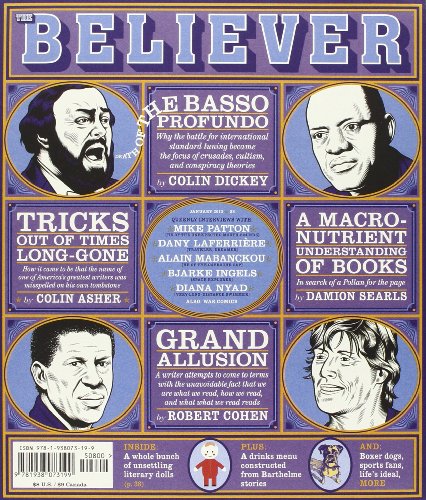 Beispielbild fr The Believer, Issue 95 zum Verkauf von Blackwell's
