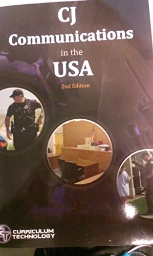 Stock image for CJ Communications in the USA 2nd Edition An Introduction to Criminal Justice for sale by SecondSale