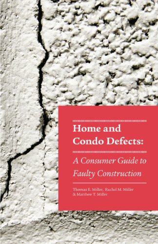 Home And Condo Defects (9781938115004) by Thomas Miller; Rachel Miller; Matthew Miller