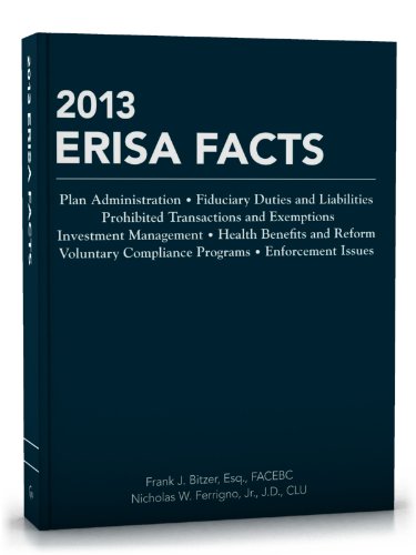 Imagen de archivo de 2013 ERISA Facts a la venta por HPB-Red