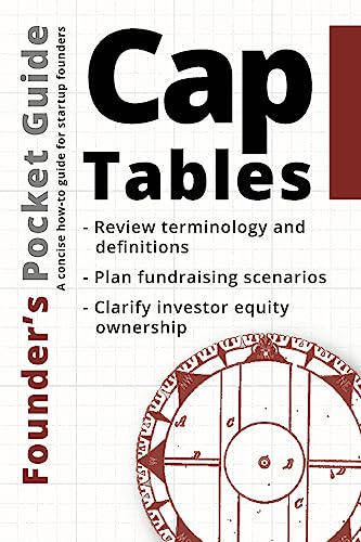 Imagen de archivo de Founder  s Pocket Guide: Cap Tables a la venta por HPB-Ruby