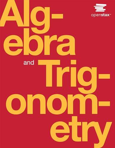 Stock image for Algebra and Trigonometry by OpenStax (hardcover version, full color) for sale by SecondSale