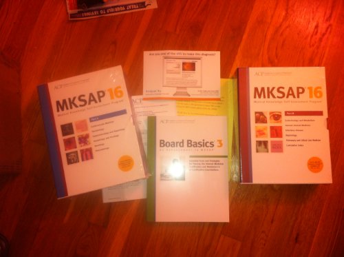 Beispielbild fr MKSAP 16: Medical Knowledge Self-Assessment Program zum Verkauf von Books From California