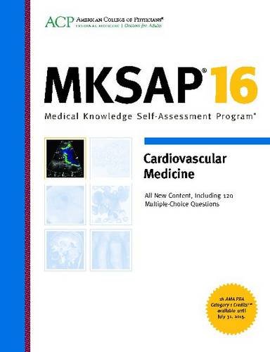 9781938245015: MKSAP 16 Cardiovascular Medicine