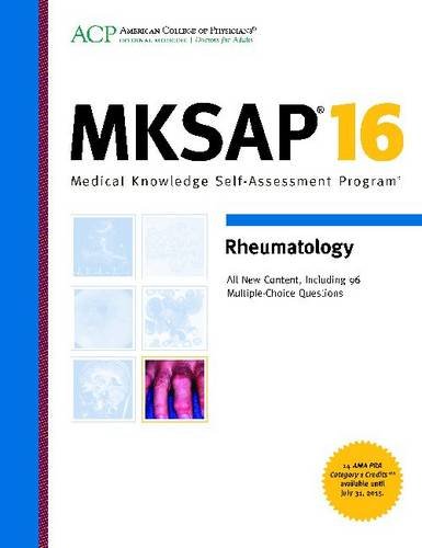 Stock image for MKSAP 16 Rheumatology : Medical Knowledge Self-Assessment Program for sale by Better World Books: West