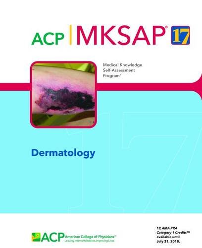 Stock image for MKSAP 17 Dermatology : Medical Knowledge Self-Assessment Program for sale by Better World Books