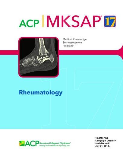 Beispielbild fr MKSAP (R) 17 Rheumatology zum Verkauf von SecondSale