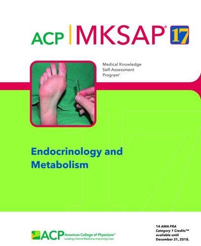 9781938245251: MKSAP 17 Endocrinology and Metabolism