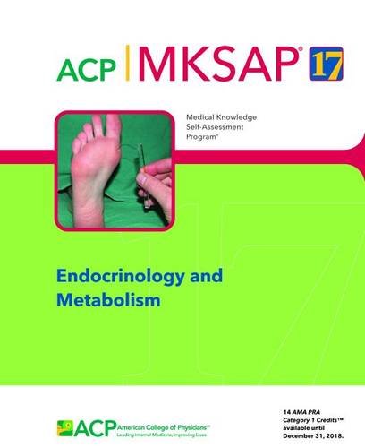 Stock image for MKSAP (R) 17 Endocrinology and Metabolism for sale by Seattle Goodwill