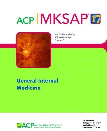 Beispielbild fr MKSAP (R) 17 General Internal Medicine zum Verkauf von SecondSale
