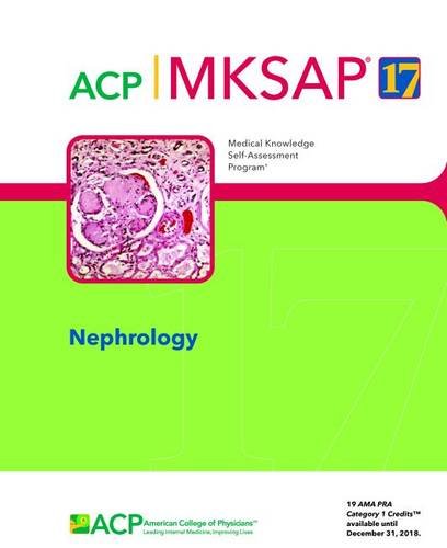 Imagen de archivo de MKSAP (R) 17 Nephrology a la venta por SecondSale