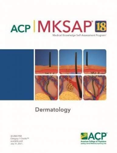 Beispielbild fr MKSAP® 18 Dermatology zum Verkauf von ZBK Books