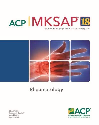 Beispielbild fr MKSAP 18 Rheumatology zum Verkauf von Jenson Books Inc